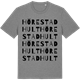 Mid Heather Gray t-shirt med Hörestadhult ordlek t-shirt