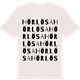 Vintage White t-shirt med Hörlösa ordlek t-shirt
