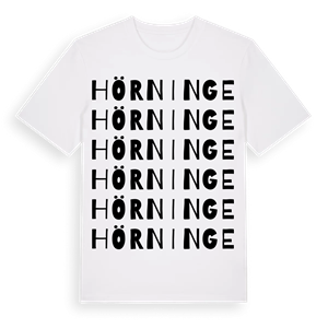 Hörninge ordlek t-shirt – ekologisk bomull t-shirt från Pinshirt