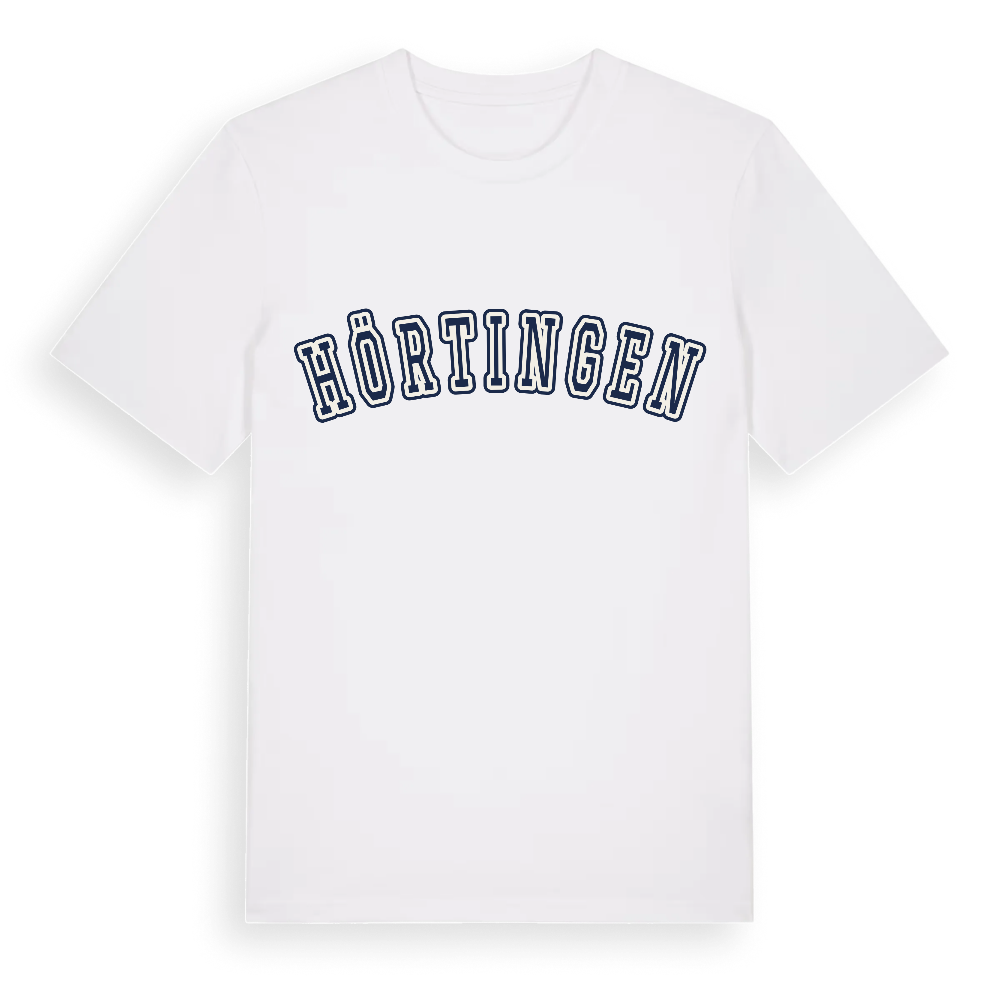 Hörtingen college t-shirt – White, i miljö