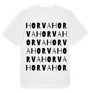 Horva ordlek t-shirt – ekologisk bomull t-shirt från Pinshirt