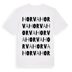 Horva ordlek t-shirt – ekologisk bomull t-shirt från Pinshirt