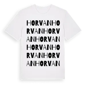 Horvan ordlek t-shirt – ekologisk bomull t-shirt från Pinshirt