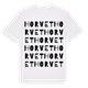 White t-shirt med Horvet ordlek t-shirt