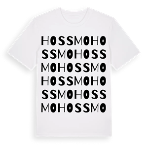 Hossmo ordlek t-shirt – ekologisk bomull t-shirt från Pinshirt