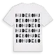 Hudebo ordlek t-shirt