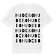 Hudebo ordlek t-shirt