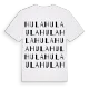 Hula ordlek t-shirt