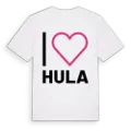 Jag älskar Hula t-shirt stort tryck