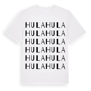 Hula ordlek t-shirt – ekologisk bomull t-shirt från Pinshirt