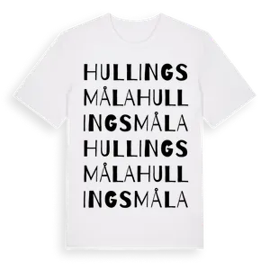 Hullingsmåla ordlek t-shirt – ekologisk bomull t-shirt från Pinshirt