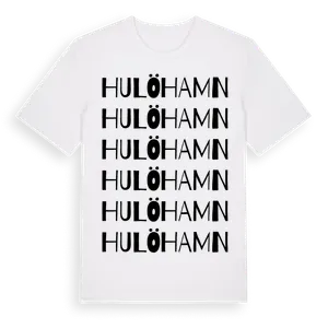 Hulöhamn ordlek t-shirt – ekologisk bomull t-shirt från Pinshirt