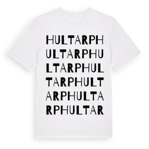 Hultarp ordlek t-shirt – ekologisk bomull t-shirt från Pinshirt