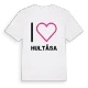 Jag älskar Hultåsa t-shirt stort tryck