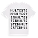 Hultesten ordlek t-shirt