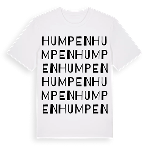 Humpen ordlek t-shirt – ekologisk bomull t-shirt från Pinshirt