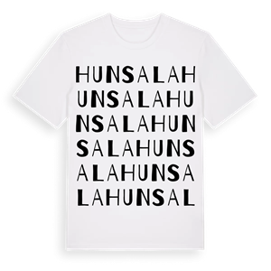 Hunsala ordlek t-shirt – ekologisk bomull t-shirt från Pinshirt