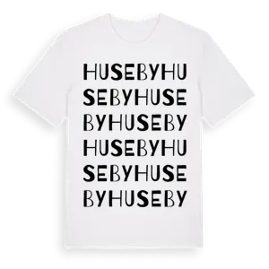 Huseby ordlek t-shirt – ekologisk bomull t-shirt från Pinshirt