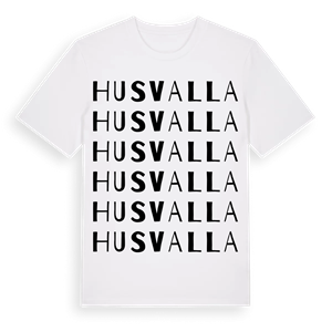 Husvalla ordlek t-shirt – ekologisk bomull t-shirt från Pinshirt