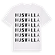 Husvalla ordlek t-shirt