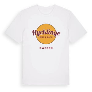 Hycklinge cirkel t-shirt – ekologisk bomull t-shirt från Pinshirt