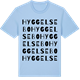 Blue Soul t-shirt med Hyggelsebo ordlek t-shirt