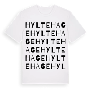 Hyltehage ordlek t-shirt – ekologisk bomull t-shirt från Pinshirt