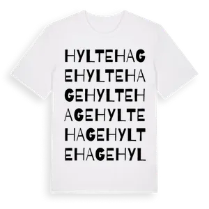 Hyltehage ordlek t-shirt – ekologisk bomull t-shirt från Pinshirt