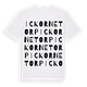 Ickornetorp ordlek t-shirt