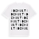 White t-shirt med Idehult ordlek t-shirt