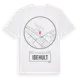 White t-shirt med Idehult t-shirt
