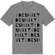 Mid Heather Gray t-shirt med Ideshult ordlek t-shirt