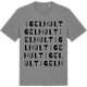 Mid Heather Gray t-shirt med Igelhult ordlek t-shirt