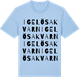 Blue Soul t-shirt med Igelösa kvarn ordlek t-shirt