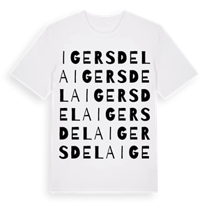 Igersdela ordlek t-shirt – ekologisk bomull t-shirt från Pinshirt