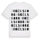 Ingelsborg ordlek t-shirt