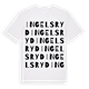 Ingelsryd ordlek t-shirt