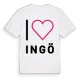 Jag älskar Ingö t-shirt stort tryck