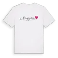 Insjön hjärta t-shirt