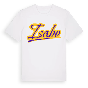 Isabo baseball t-shirt – ekologisk bomull t-shirt från Pinshirt