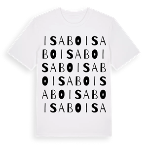 Isabo ordlek t-shirt – ekologisk bomull t-shirt från Pinshirt