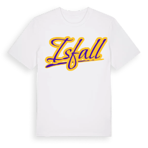 Isfall baseball t-shirt – ekologisk bomull t-shirt från Pinshirt