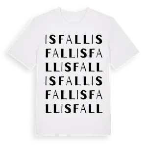 Isfall ordlek t-shirt – ekologisk bomull t-shirt från Pinshirt