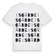 Isgärde ordlek t-shirt