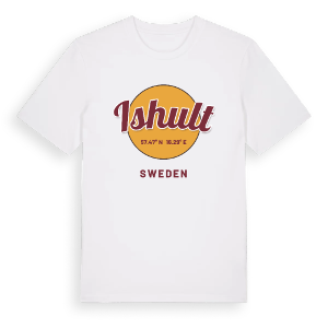 Ishult cirkel t-shirt – ekologisk bomull t-shirt från Pinshirt