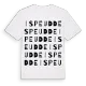 Ispeudde ordlek t-shirt