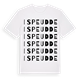 Ispeudde ordlek t-shirt