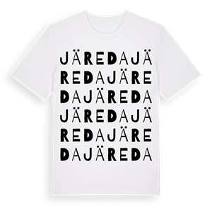 Järeda ordlek t-shirt – ekologisk bomull t-shirt från Pinshirt
