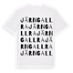 Järngallra ordlek t-shirt