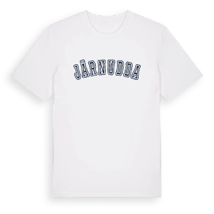 Järnudda college t-shirt – ekologisk bomull t-shirt från Pinshirt